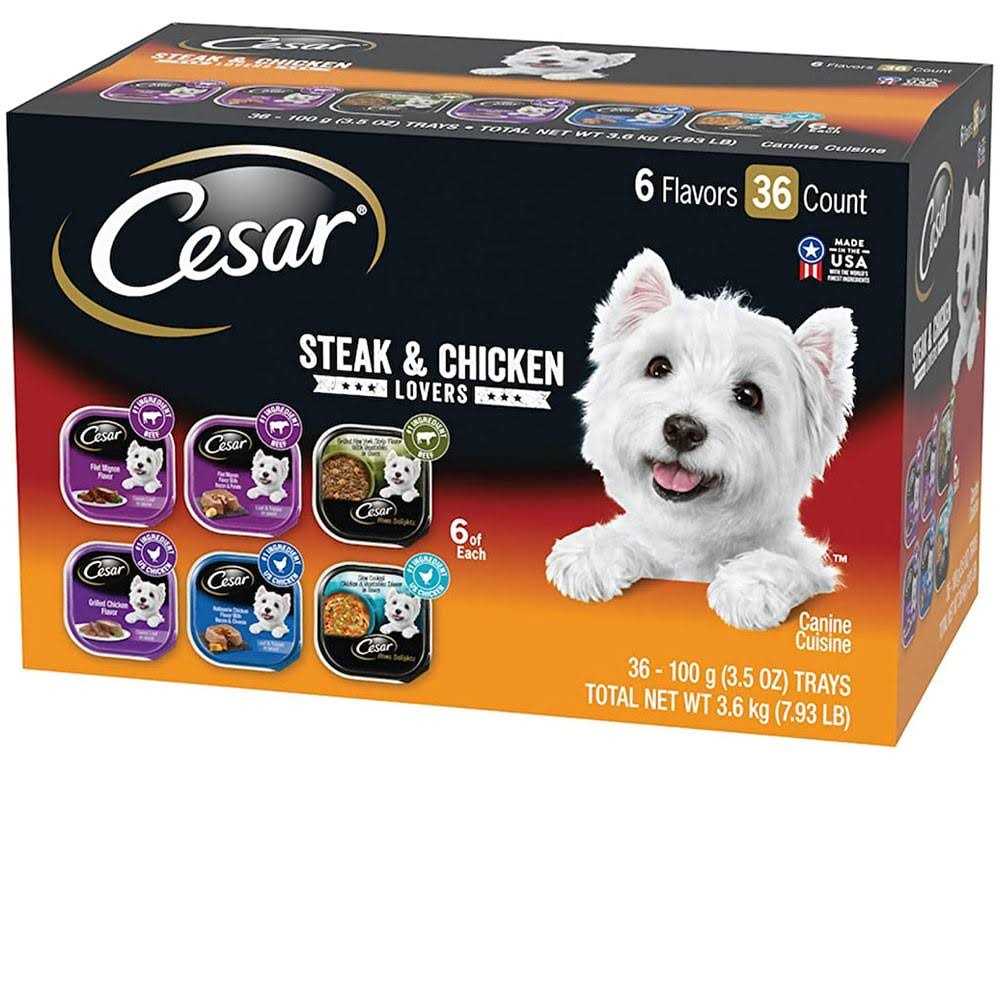Cesar Steak & Poultry Lovers Variety Pack Dog Food Trays - Nail Gallerys