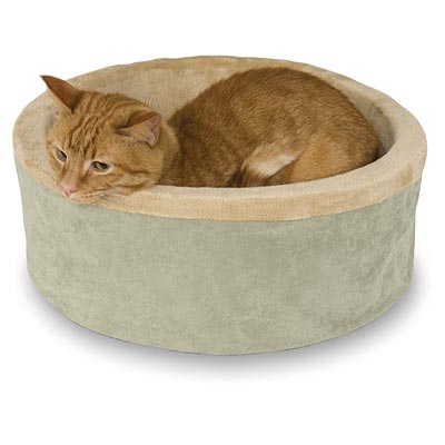K&H  Thermo-Kitty Heated Cat Bed - Nail Gallerys