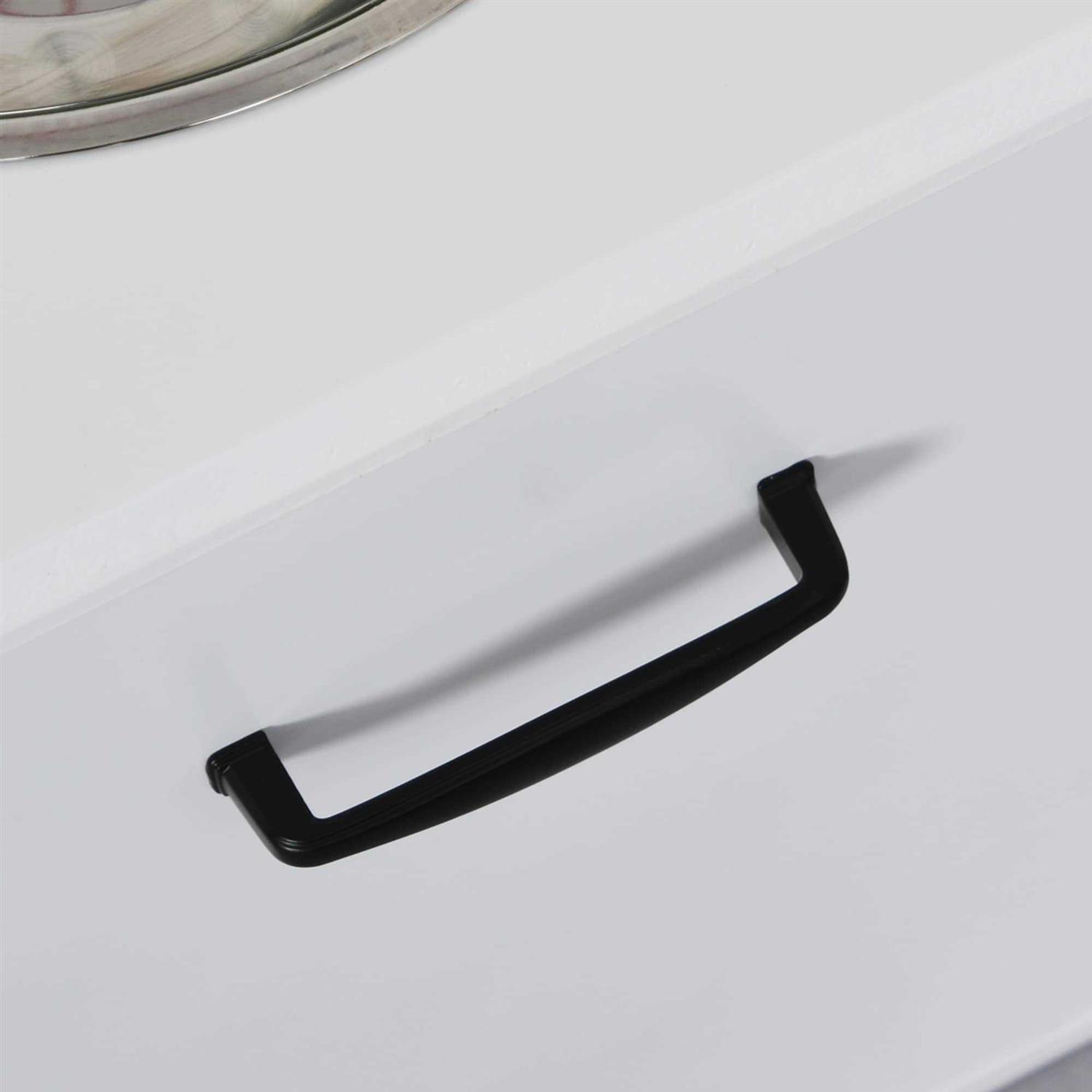 PawHut Raised Pet Feeding Storage Station with 2 Stainless Steel Bowls Base for Large Dogs and Other Large Pets - Nail Gallerys