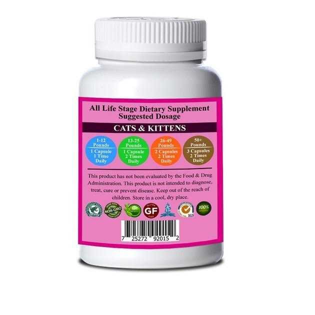 Organic Pet Systems Get Well Soon Adjunctive Lipoma + Infection Defense* CAT caps / 325 mg - Nail Gallerys