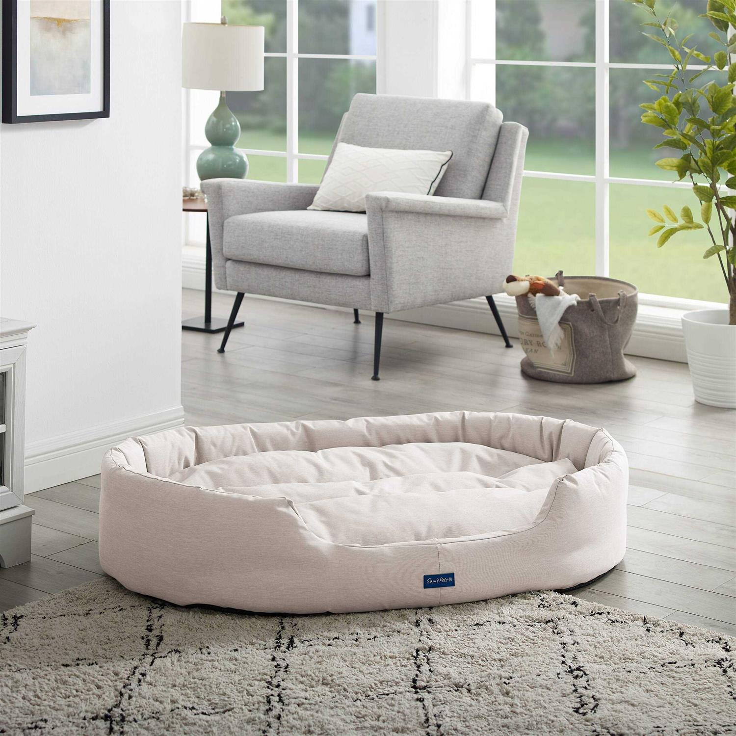 Sam’s Pets Missy Round Dog Bed - Nail Gallerys