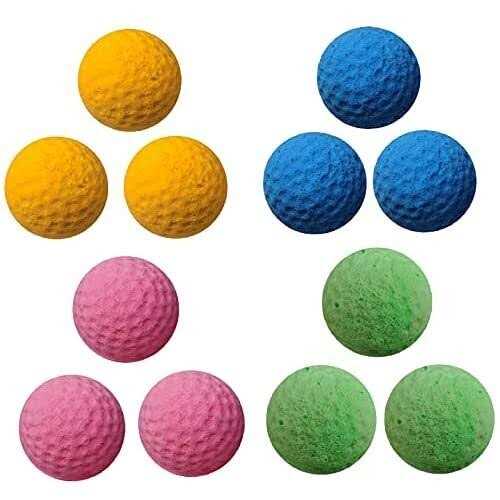 GINFH Cat Foam Ball Cat Sponge Ball Toy Cat Soccer Ball Toy - Nail Gallerys