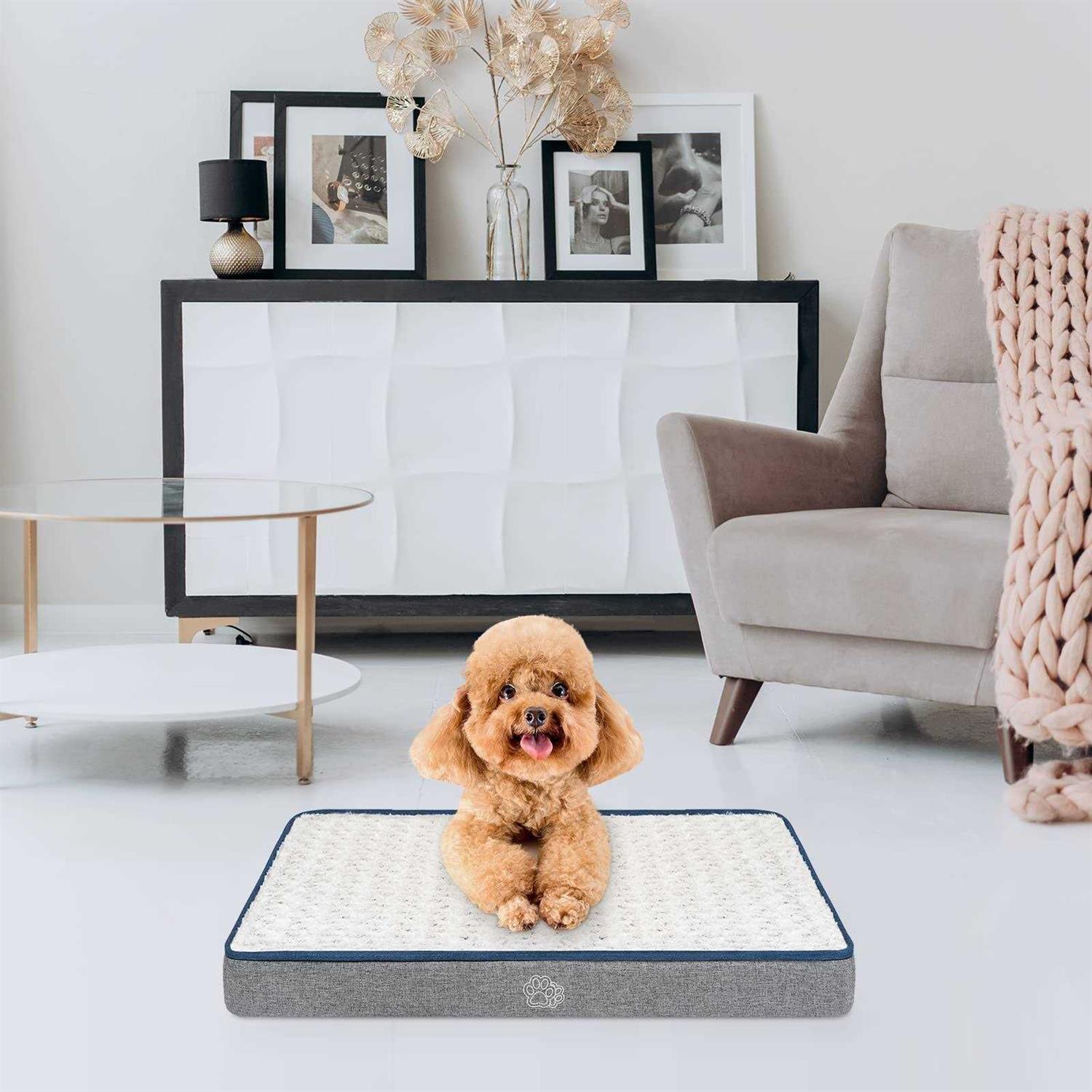 EMPSIGN Dog Bed Crate Pad Washable Removable Cover - Nail Gallerys