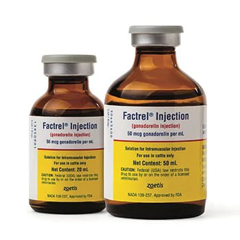 Rx Factrel (gonadorelin) Injection for Cattle, 50 mcg/mL - Nail Gallerys