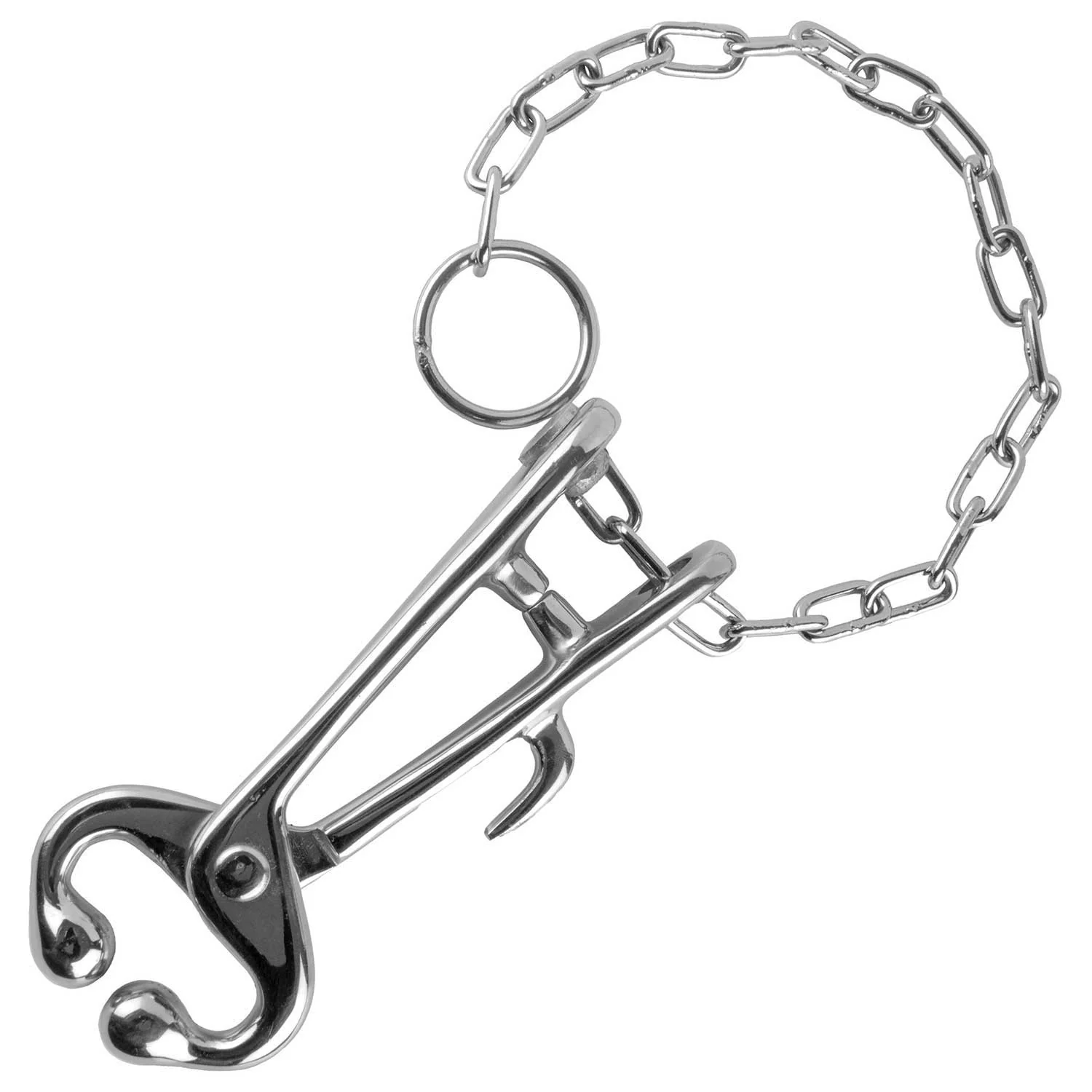 Bull Nose Lead (Cow Nose Pliers) with Chain - Nail Gallerys