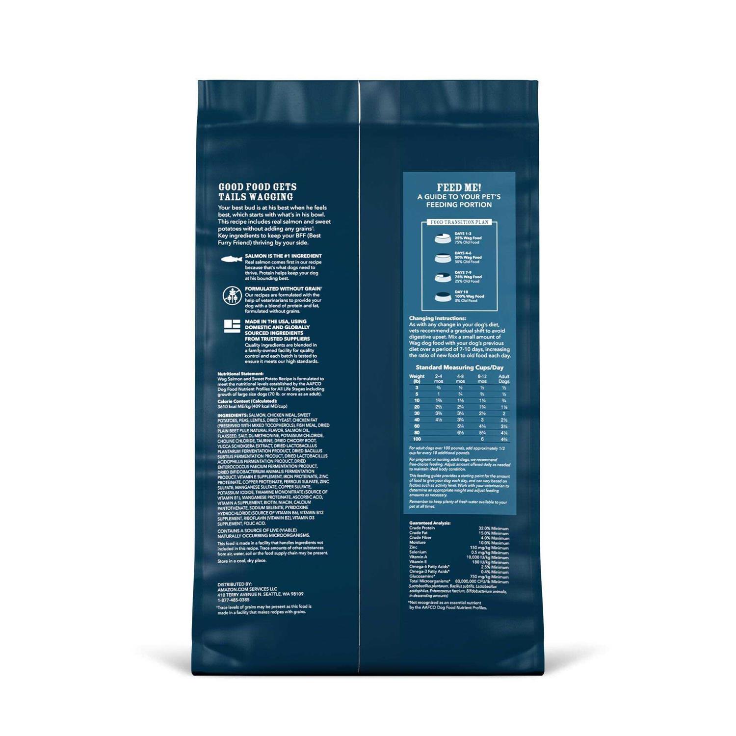 Amazon Brand Wag Dry Dog Food Sweet Potato - Nail Gallerys