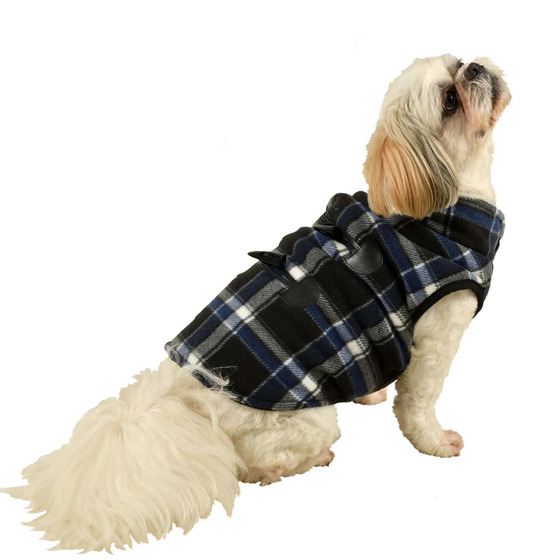 Plaid Reversible Dog Coat - Nail Gallerys