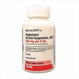 Rx Cephalexin (Generic) Oral Suspension for Dogs - Nail Gallerys