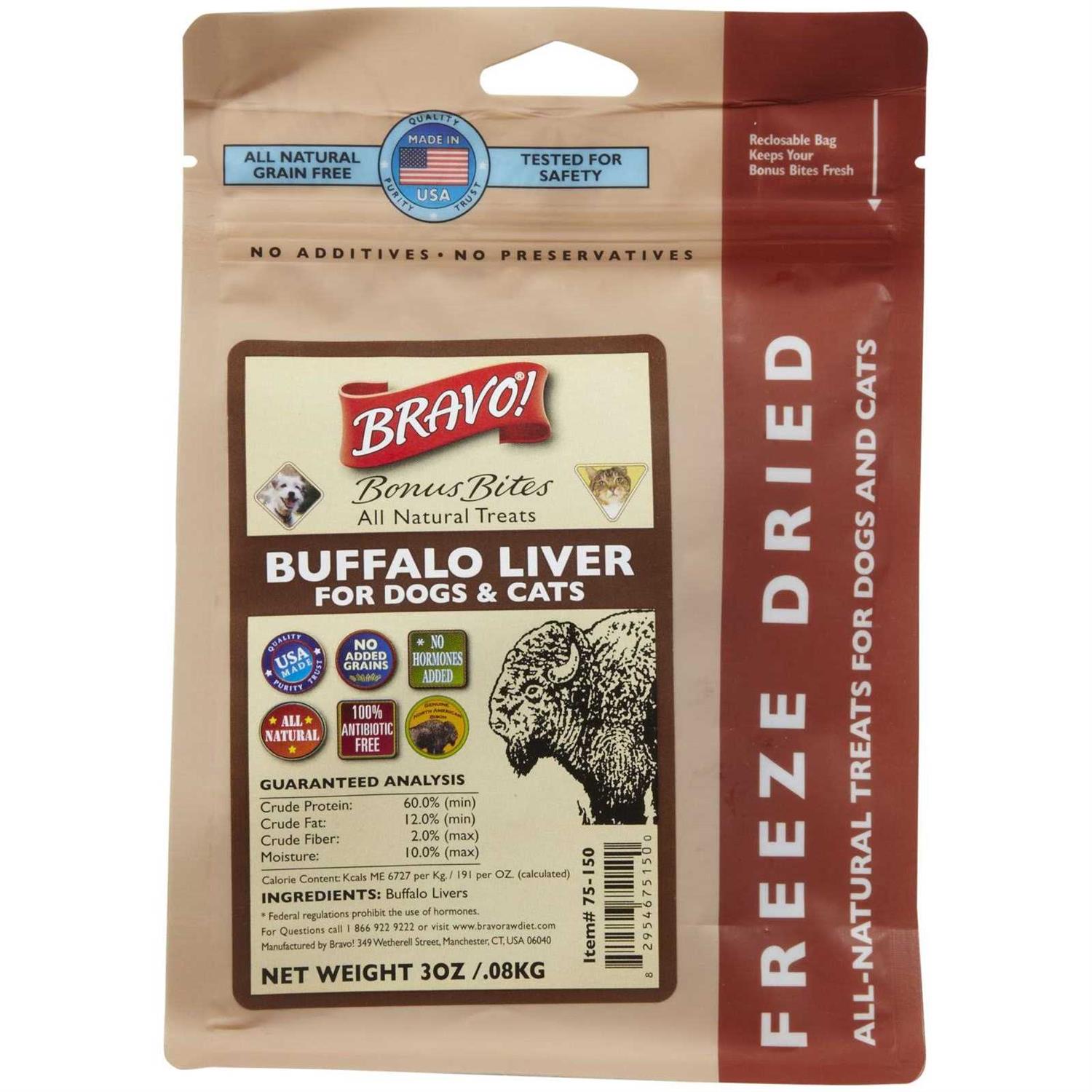 Bravo! Bonus Bites Freeze Dried Dog Treats - Nail Gallerys