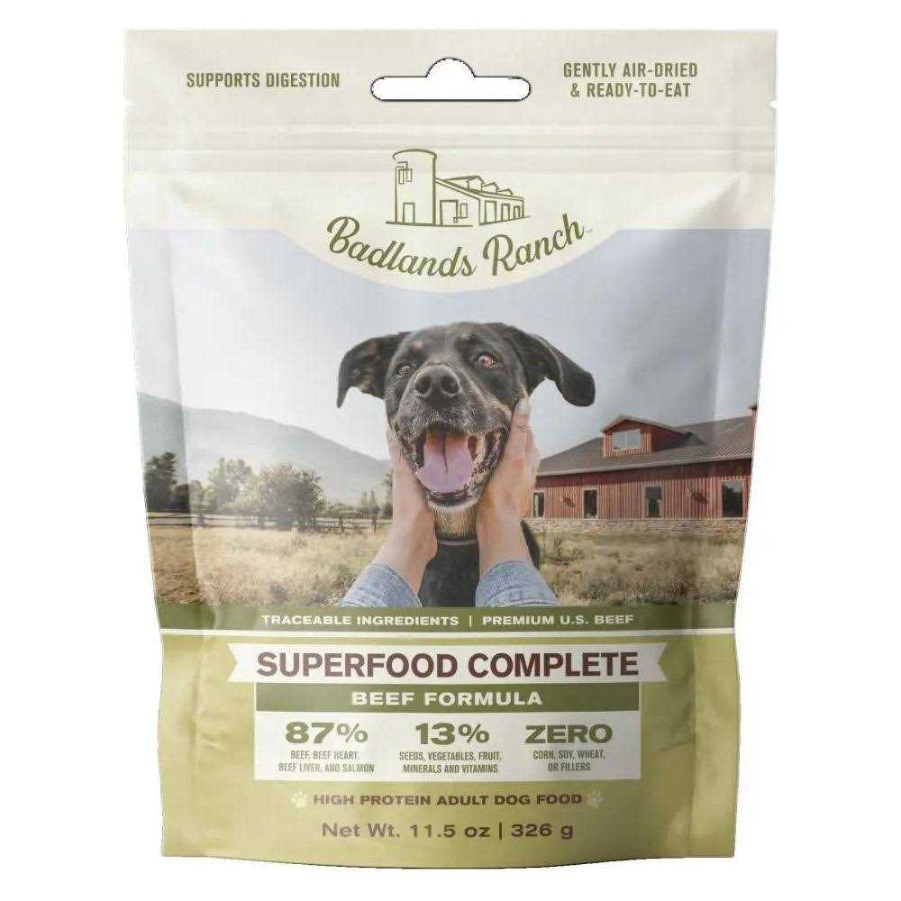 Badlands Ranch Superfood Complete Air Dried Beef Dog Food - Nail Gallerys