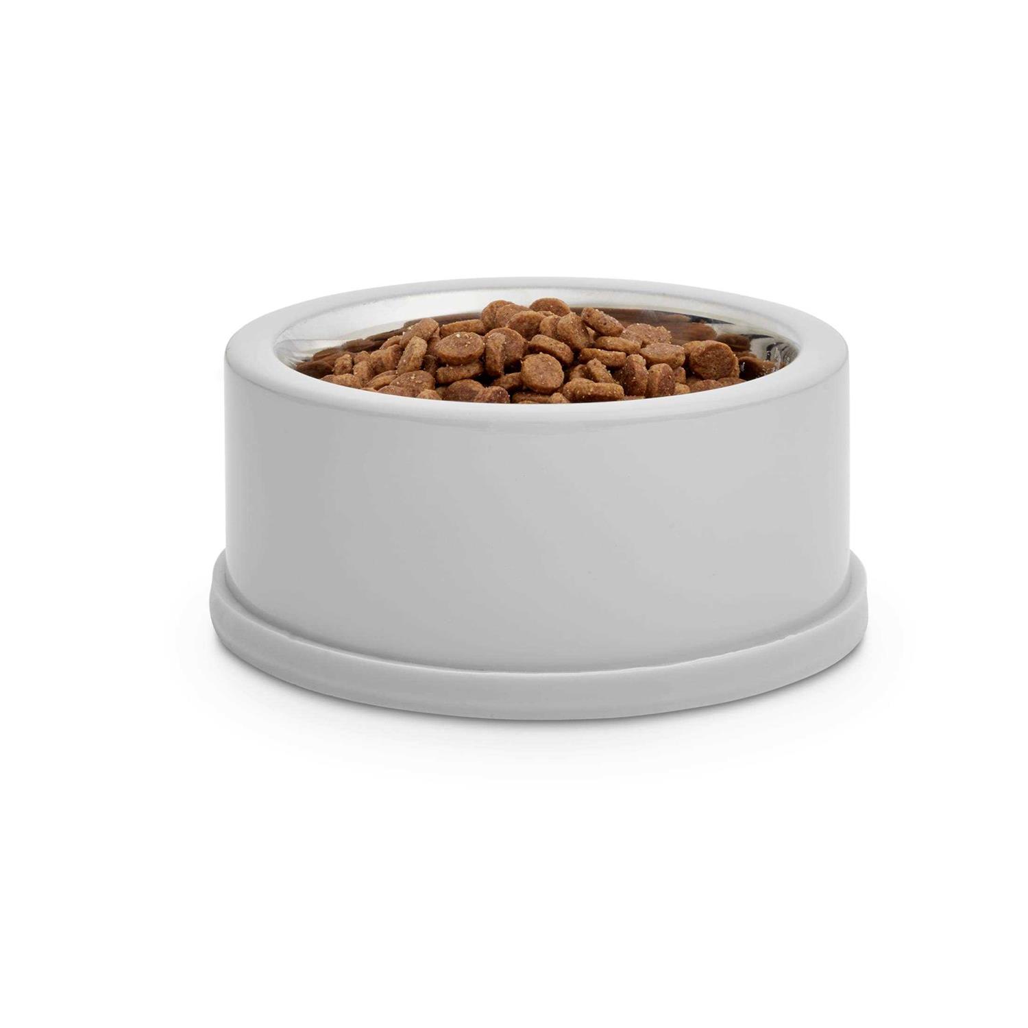 EveryYay Stainless-Steel Grey Dog Bowl - Nail Gallerys