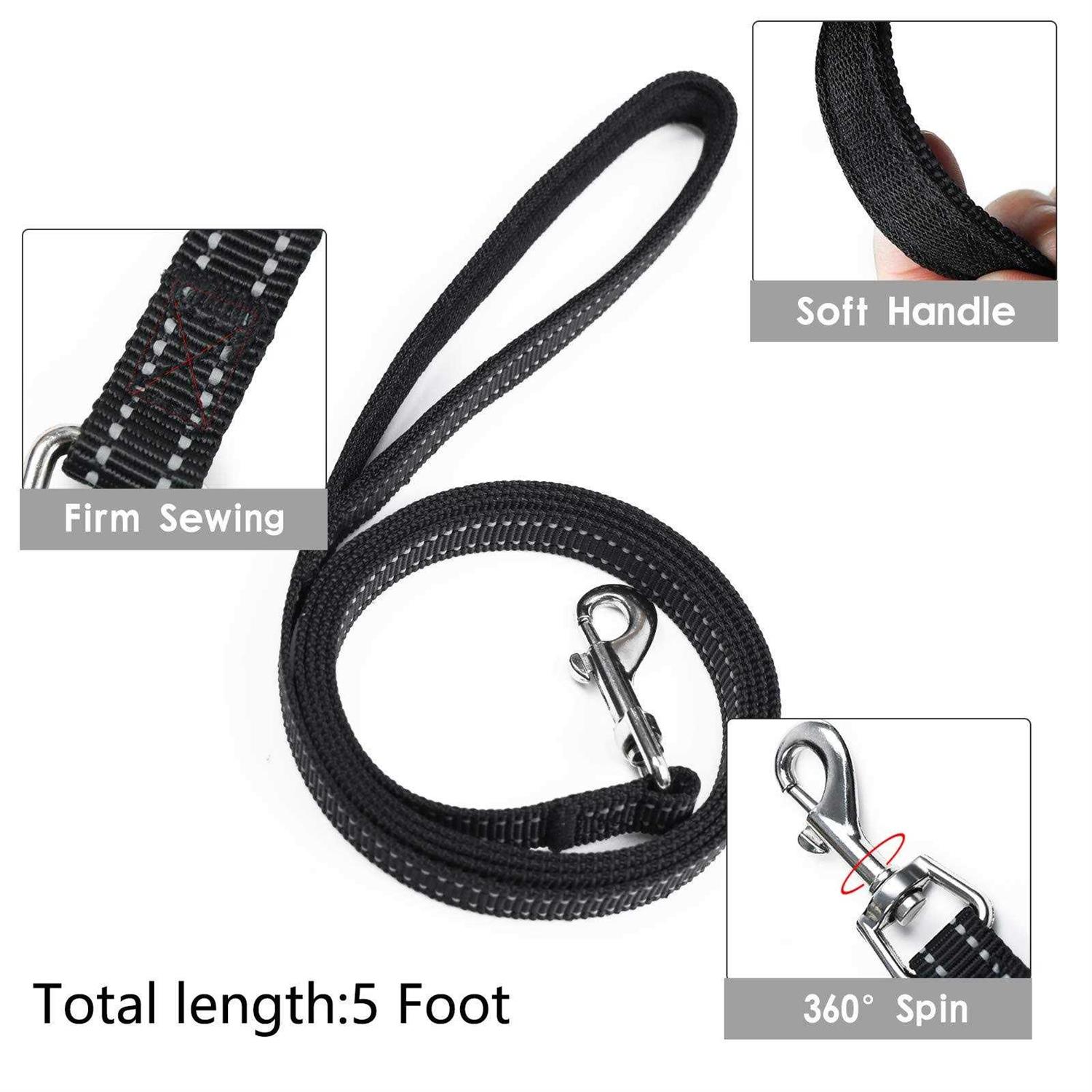 YIMEIS Dog Harness and Leash Set No Pull Soft Mesh Pet Harness - Nail Gallerys