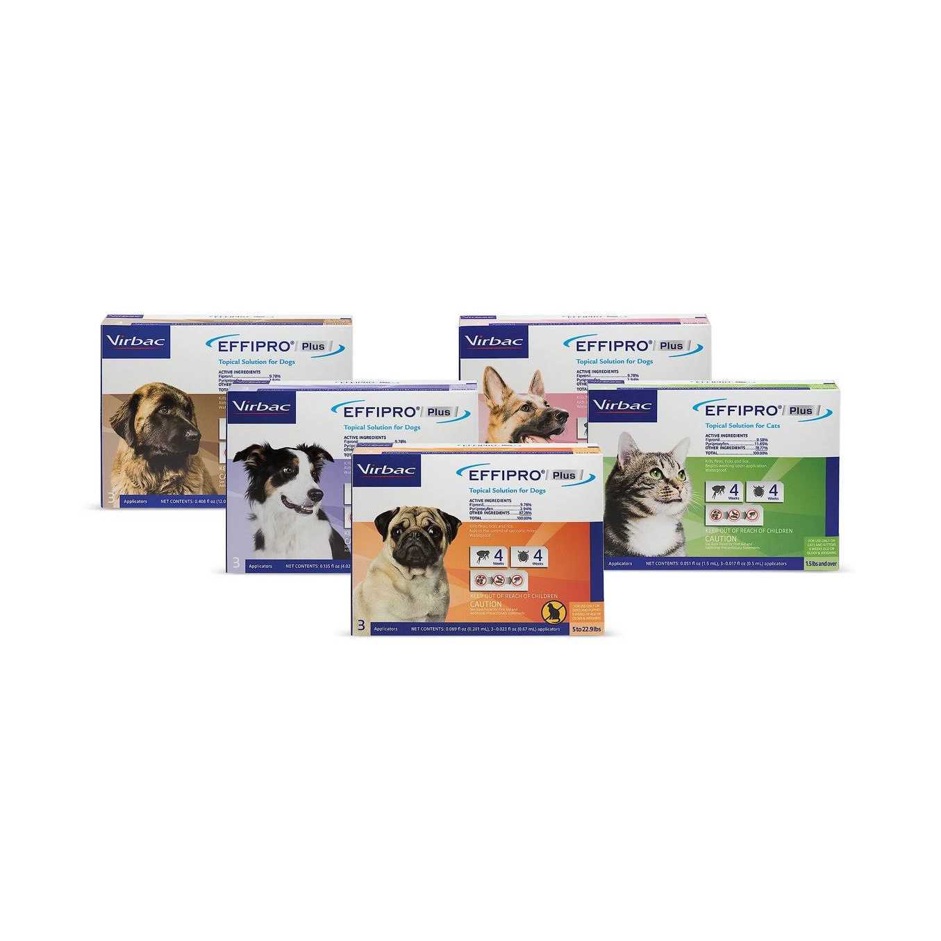 Virbac EFFIPRO Plus for Cats 3 Month Supply - Nail Gallerys