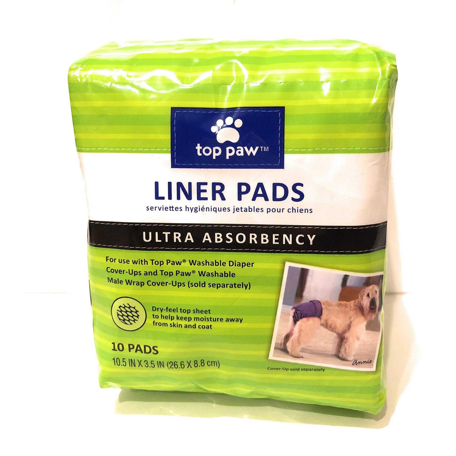 Top Paw Ultra Absorbency Disposable Dog Liner Pads - Nail Gallerys