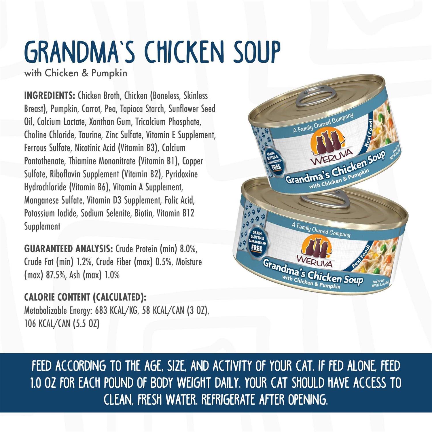 Weruva Grandma’s Chicken Soup Cat Food - Nail Gallerys
