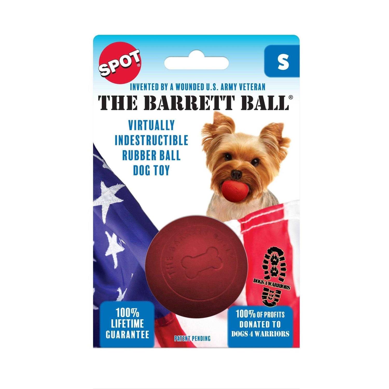 Spot Barrett Ball Dog Toy - Nail Gallerys