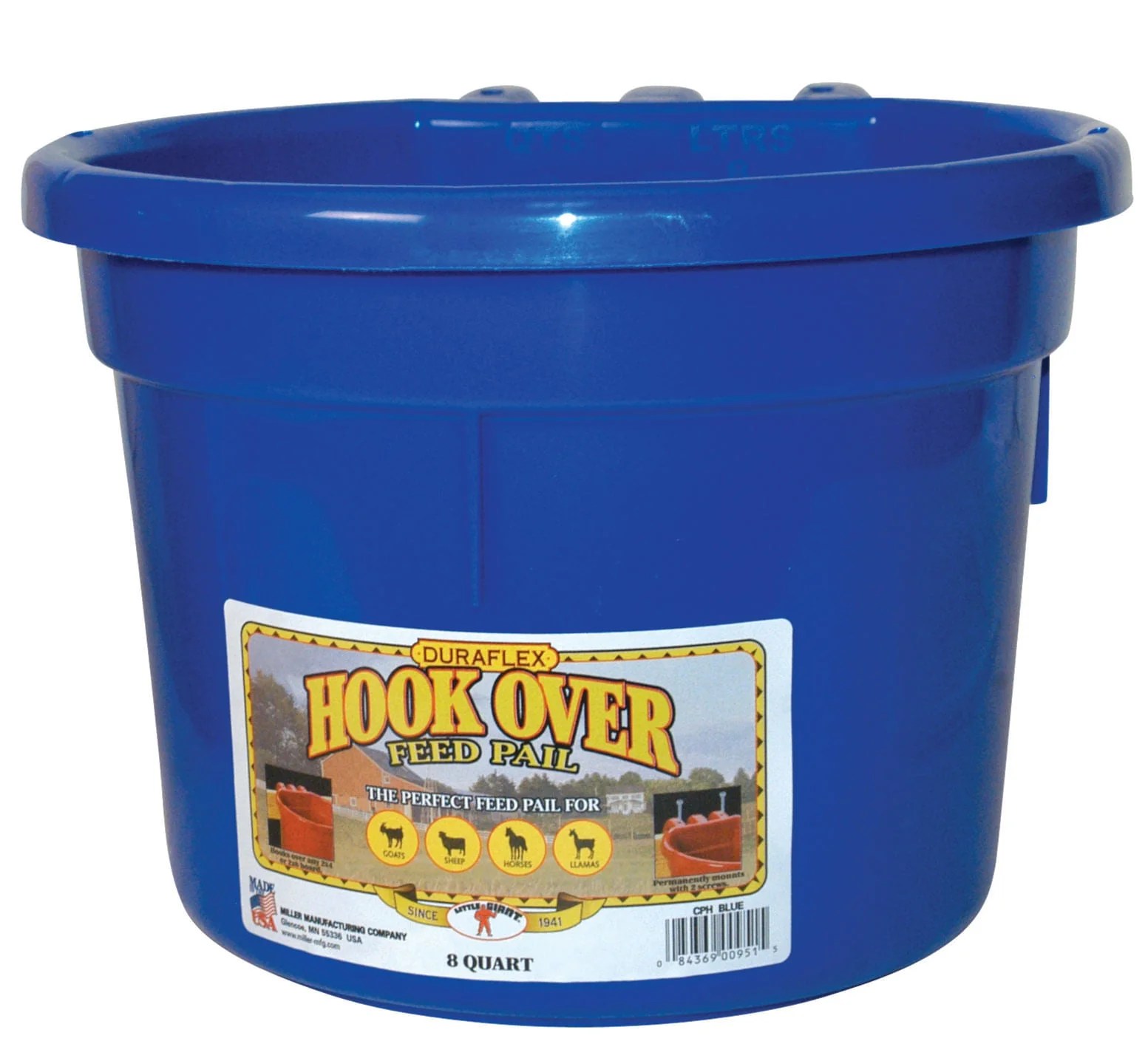 Little Giant Hook Over Feed Pail, 2 Gallon - Nail Gallerys