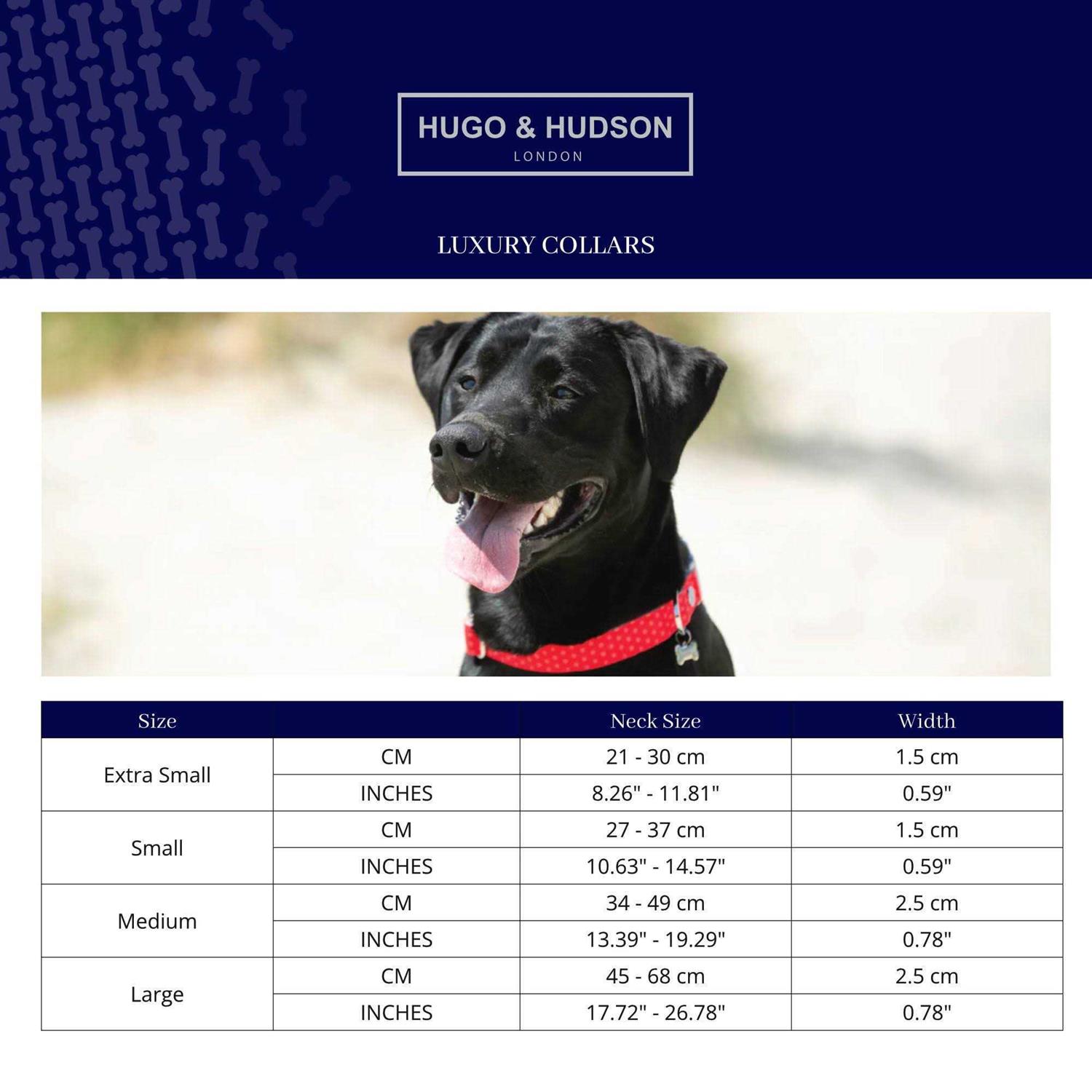 HUGO & HUDSON Tweed Dog Collar with Metal Buckle - Nail Gallerys