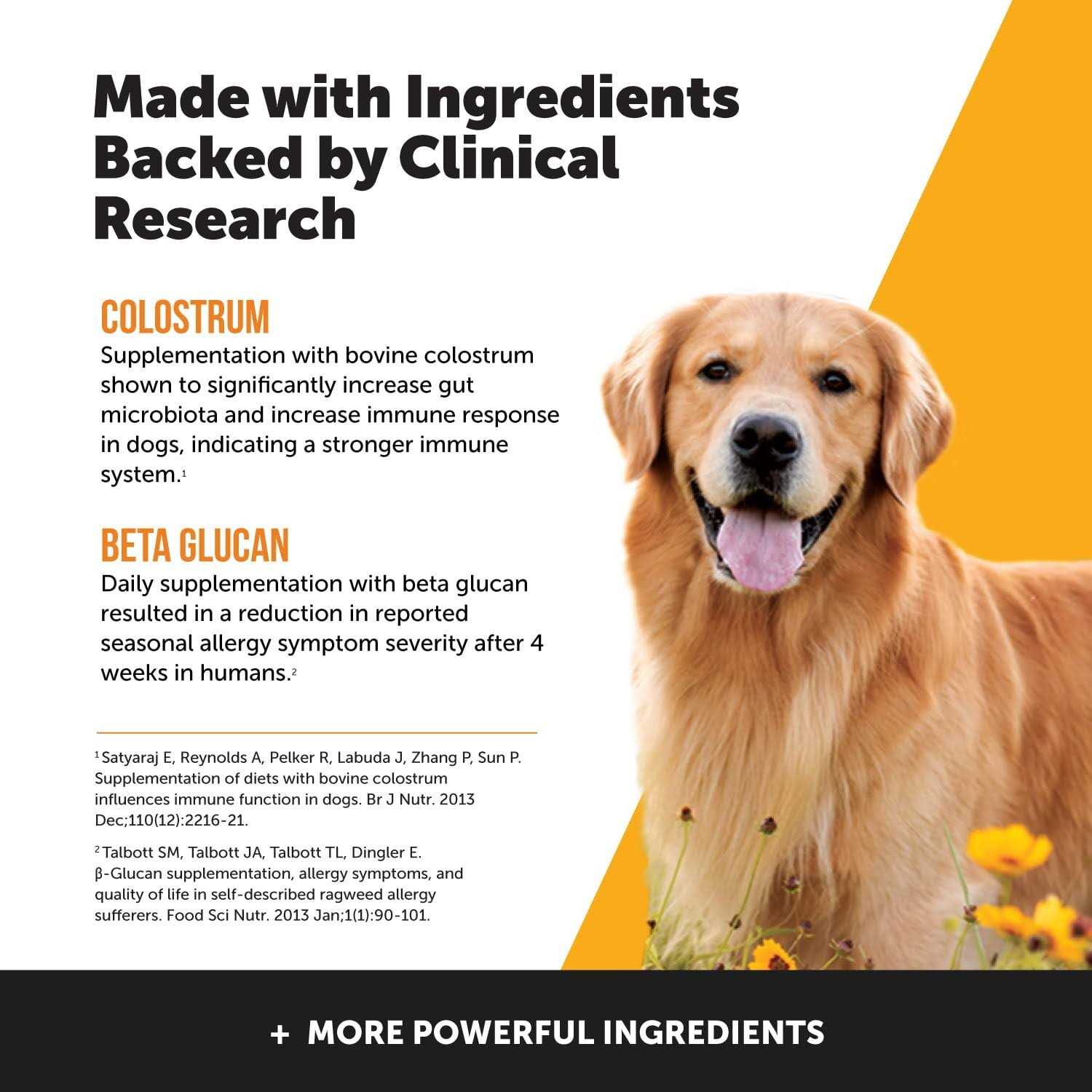 Pet Honesty Dog Max Strength Allergy Support Supplement w Probioitcs Omegas and Zinc - Nail Gallerys