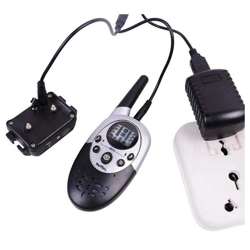 Petspy 1100 Waterproof Rechargeable Remote Training Dog Collar with Beep, Vibration and Electric Shock Dogs - Nail Gallerys