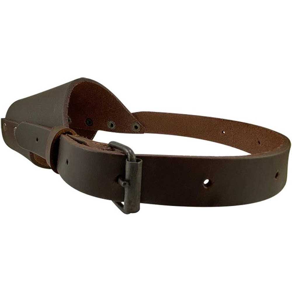 Taco Dog Leather Dog Muzzle Guard Handmade from Full Grain Leather - Nail Gallerys