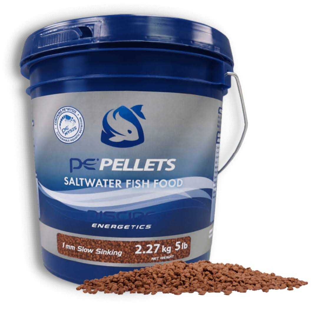 Piscine Energetics PE Pellets Saltwater Fish Food - Nail Gallerys