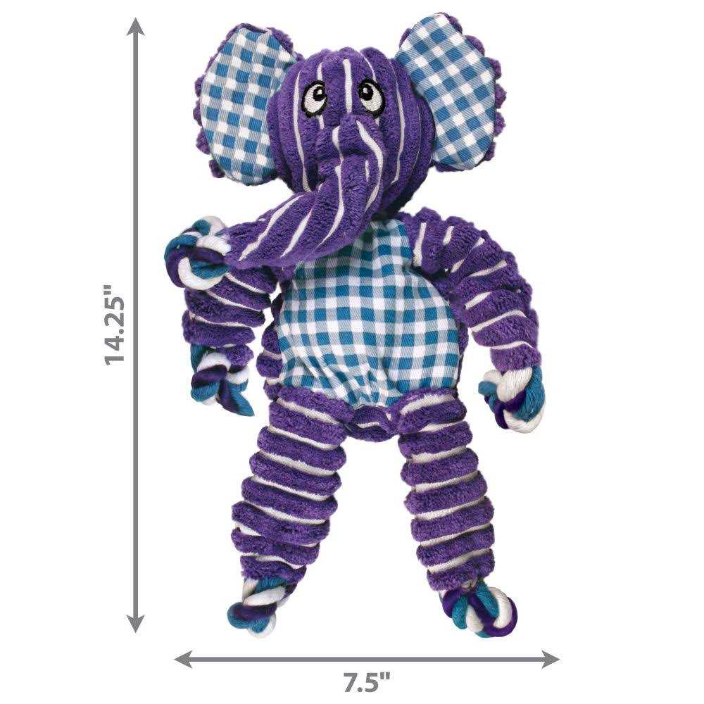 KONG Floppy Knots Elephant Dog Toy - Nail Gallerys