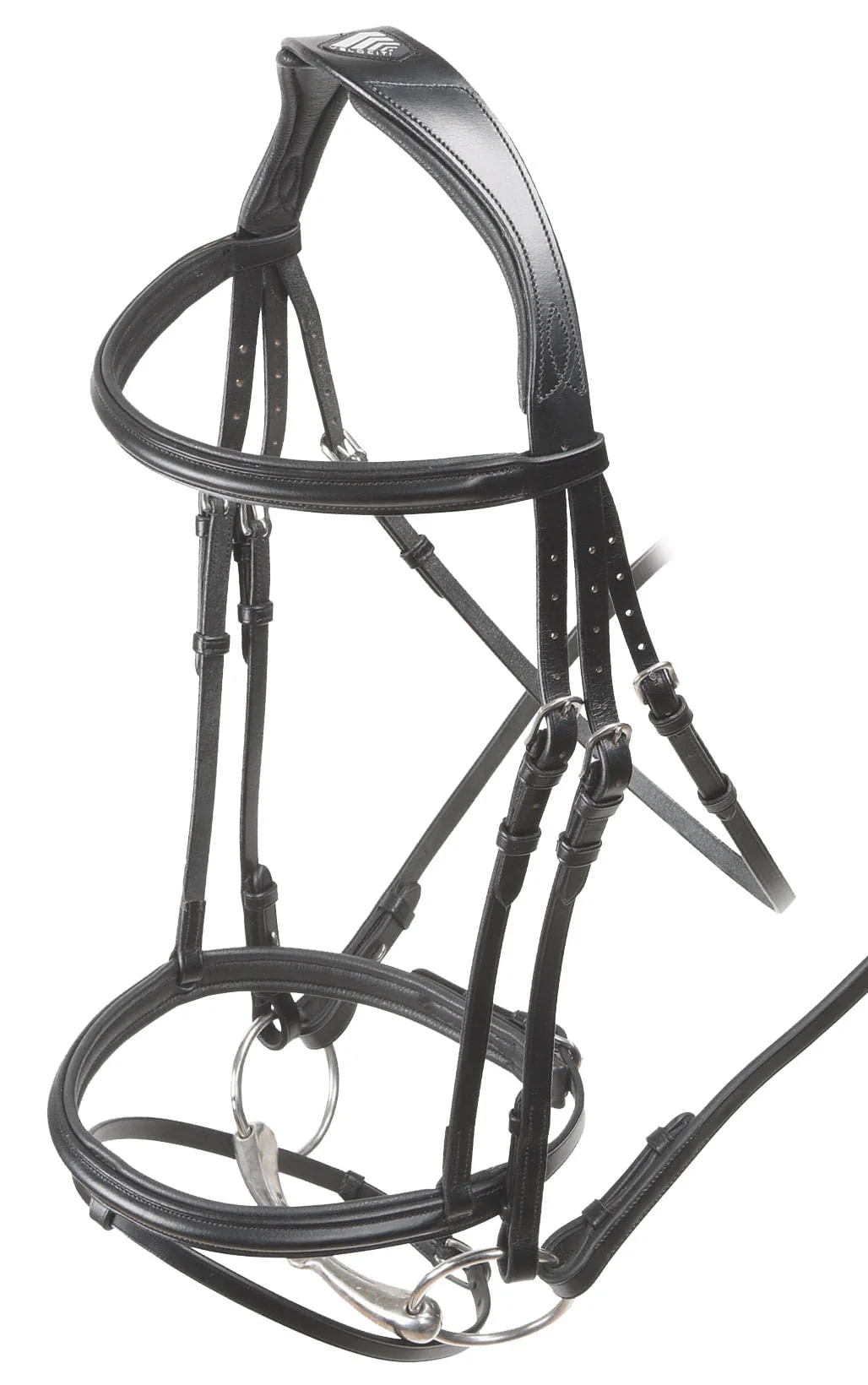 Velociti Padded Raised Flash Bridle - Nail Gallerys