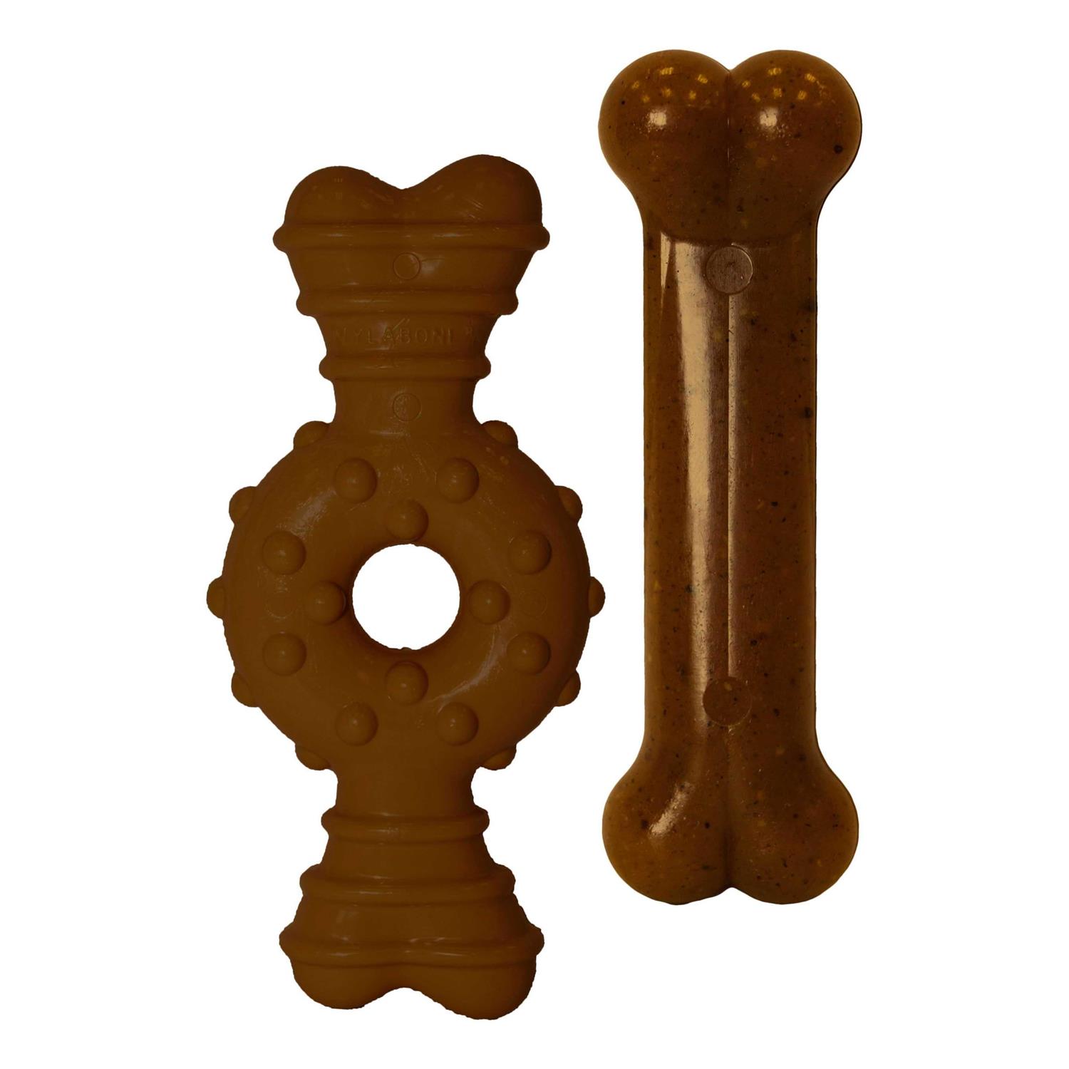 Nylabone Puppy Chew Ring Bone Chicken Flavor Petite - Nail Gallerys