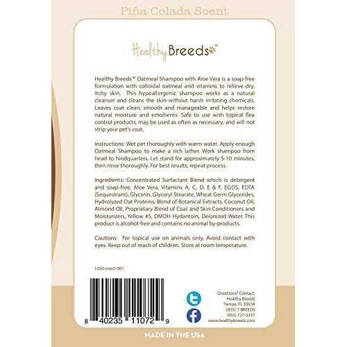 Healthy Breeds 16 oz Oatmeal Shampoo with Aloe - Nail Gallerys