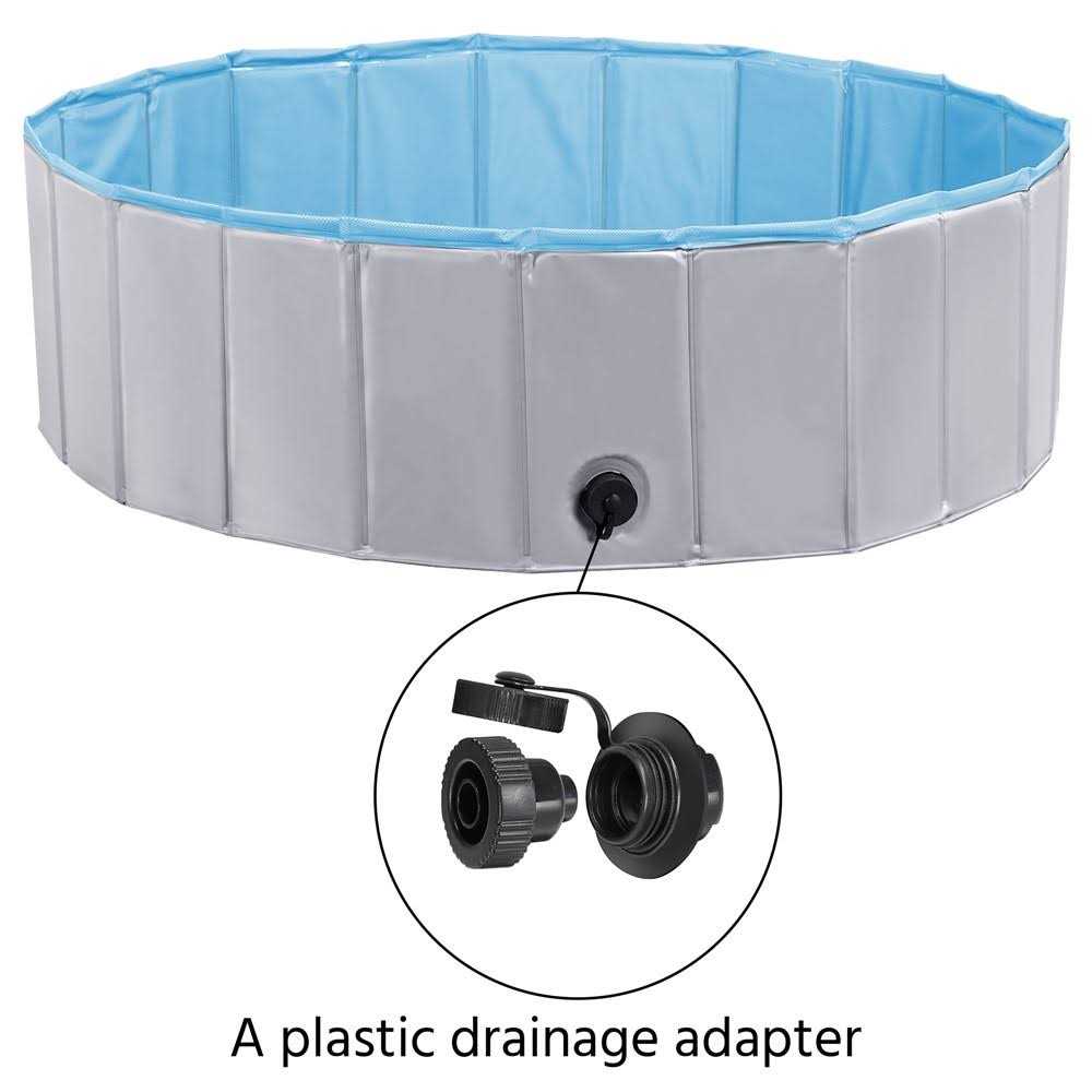 Yaheetech PVC Portable Pet Swimming Pool - Nail Gallerys