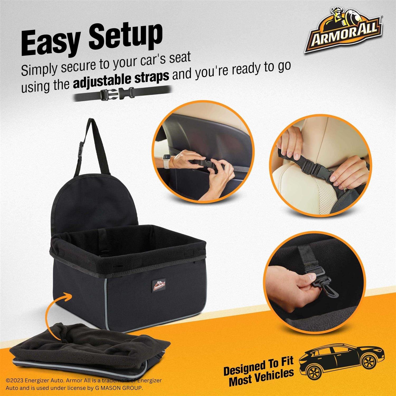 Armor All Dog Car Seat – Dog Car Seats for Small Dogs Under 12 lbs - Nail Gallerys