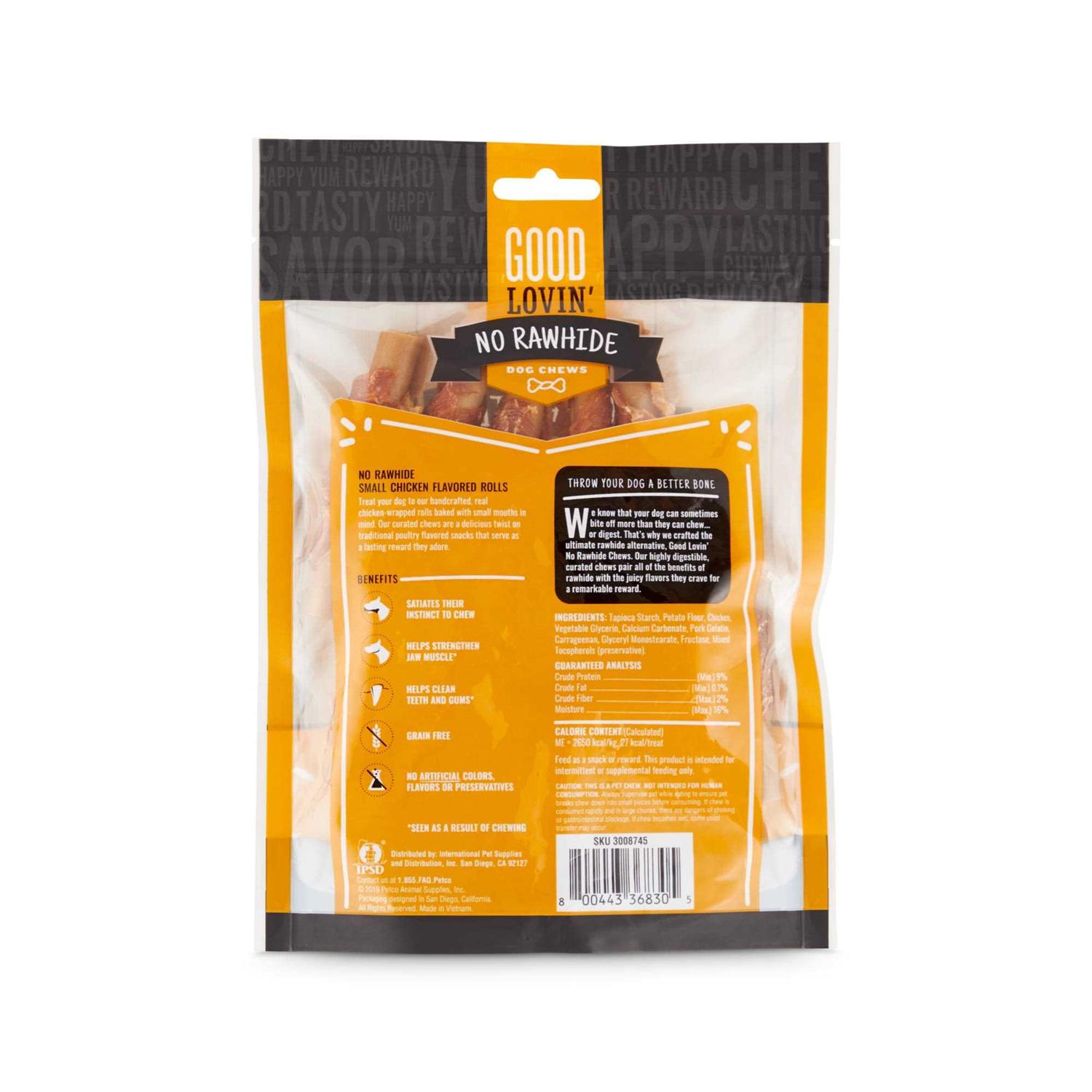 Good Lovin’ No Rawhide Chicken Flavored Rolls for Dogs - Nail Gallerys