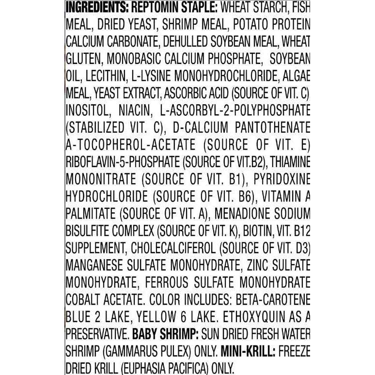 Tetra ReptoMin Select-A-Food - Nail Gallerys