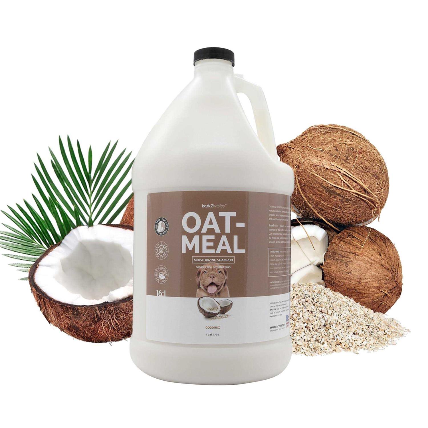 Bark2Basics Oatmeal Dog Shampoo 1 Gallon Natural Colloidal Oatmeal - Nail Gallerys