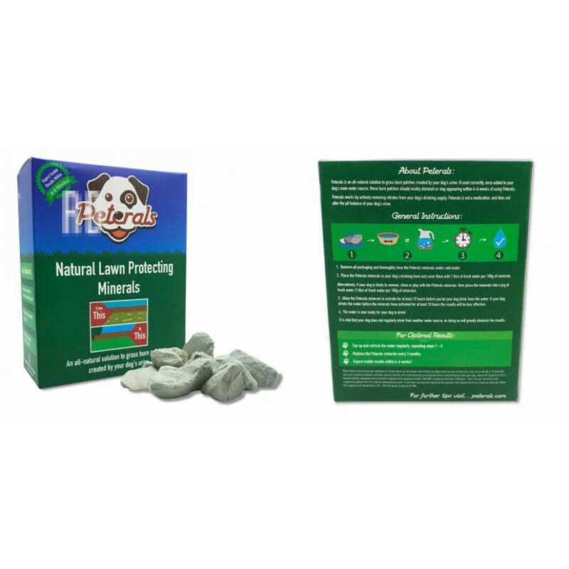 Peterals Natural Mineral Rocks to Prevent Lawn Grass Burn Yellow Patches from Dog Urine - Nail Gallerys