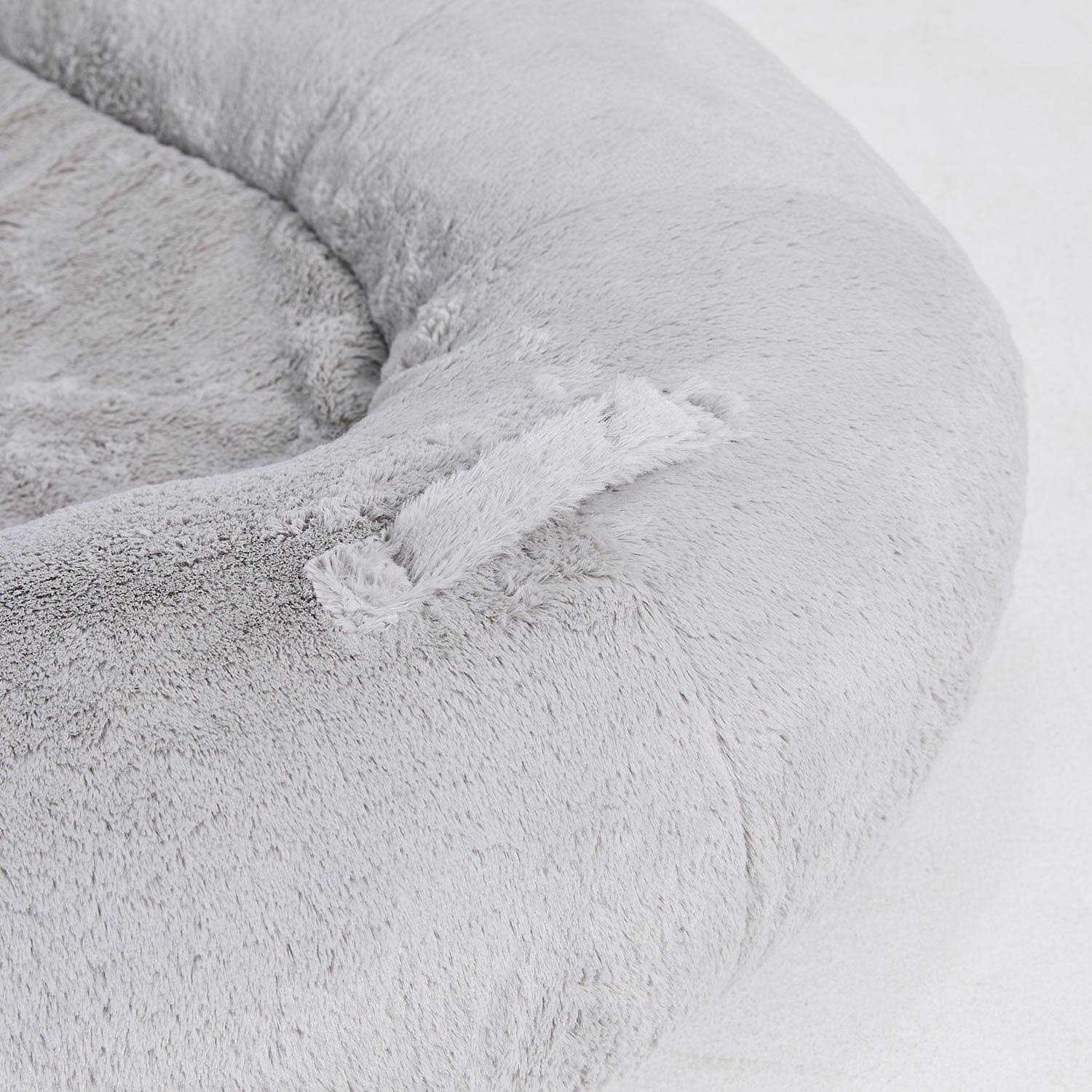 Fond + Found Large Cozy Plush Pet Bed for Humans - Nail Gallerys
