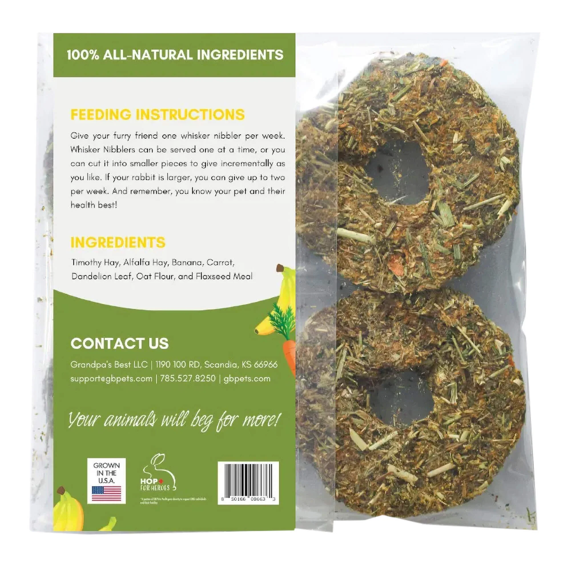 Grandpa's Best Whisker Nibblers Treats - Nail Gallerys