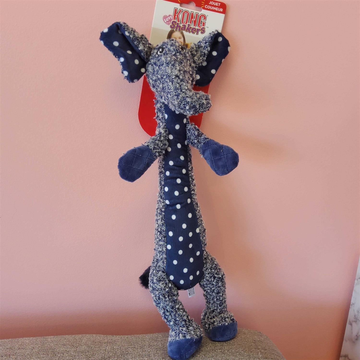 KONG Shakers Luvs Elephant Dog Toy - Nail Gallerys