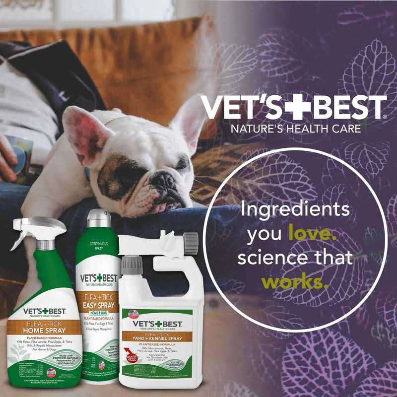Vet’s Best Flea & Tick Easy Spray for Home and Dog - Nail Gallerys