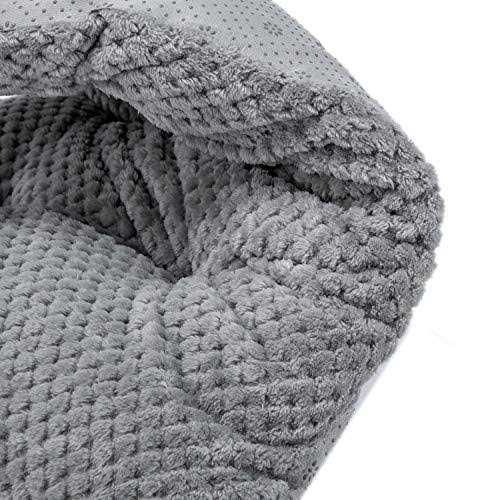 WONDER MIRACLE Fuzzy Deluxe Pet Beds, Super Plush Dog or Cat Beds Ideal for Dog Crates - Nail Gallerys