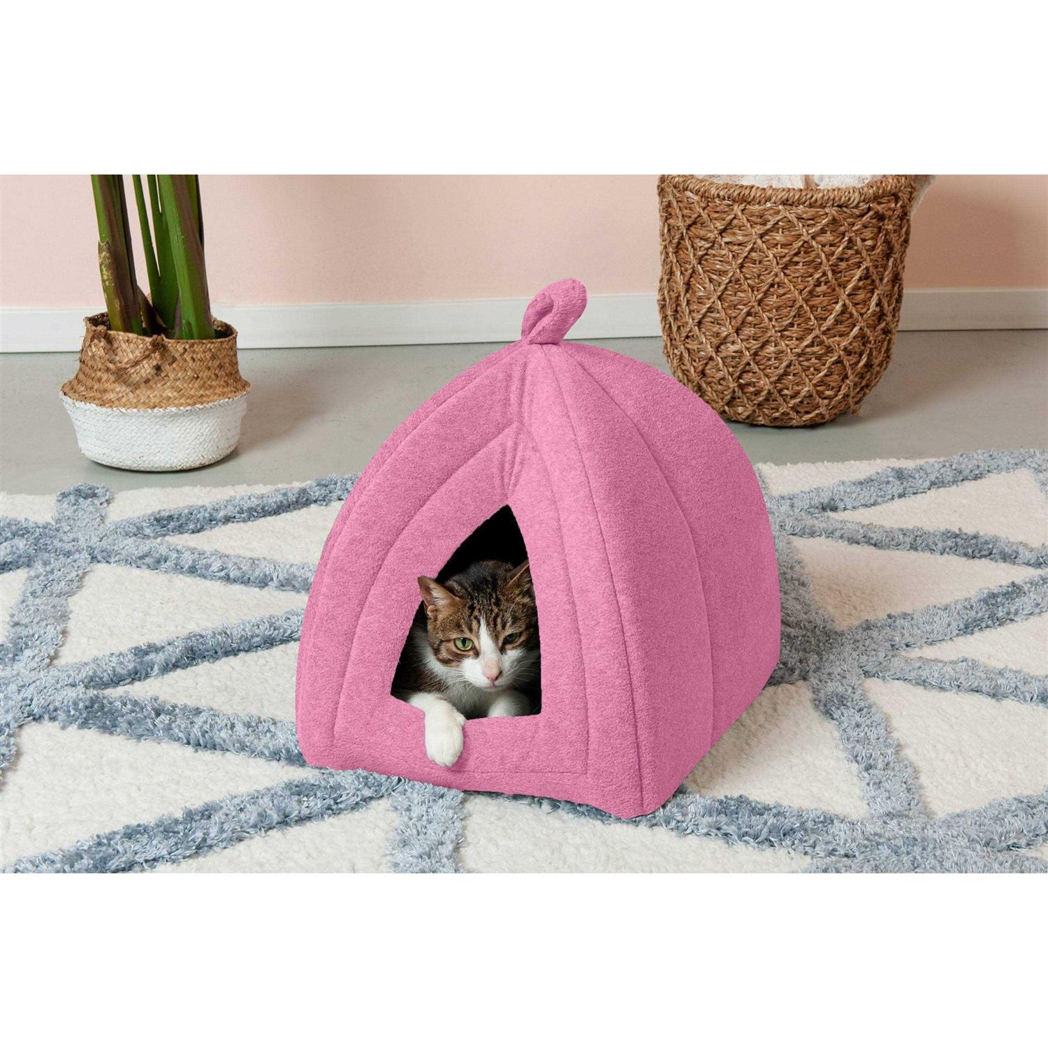 FurHaven Fleece Pet Bed Tent - Nail Gallerys