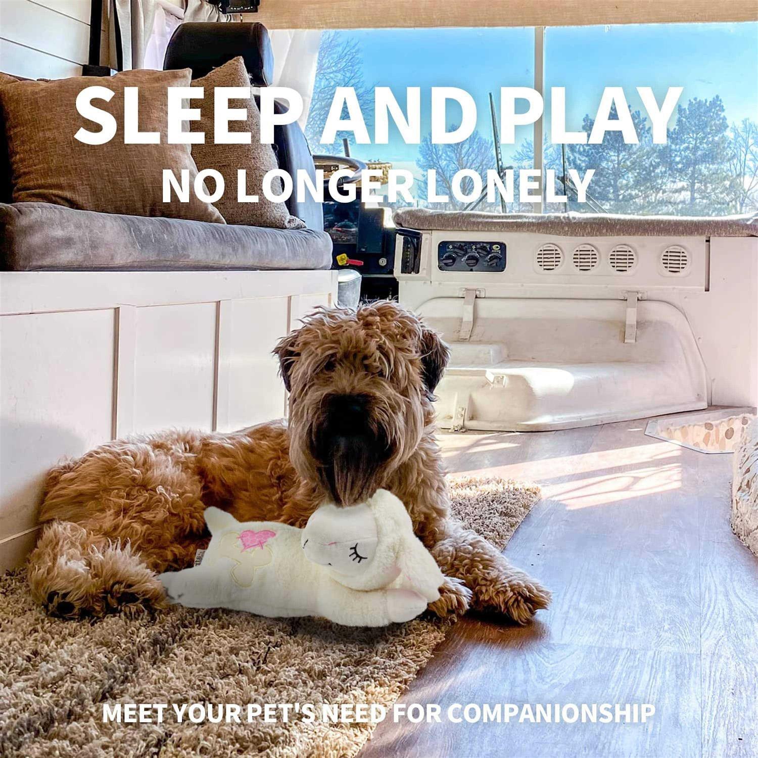 All For Paws Little Buddy Heart Beat Sheep Toy - Nail Gallerys