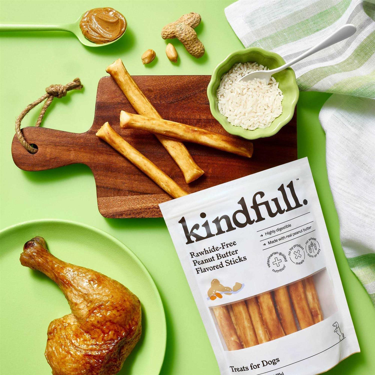 Kindfull Rawhide-Free Recipe Stick Dog Treat - Nail Gallerys