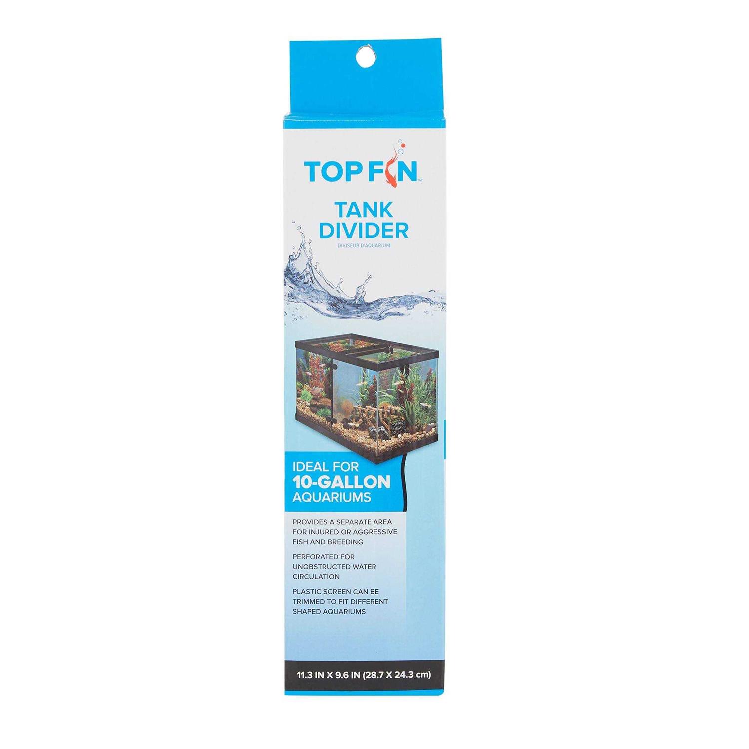Top Fin Tank Divider - Nail Gallerys