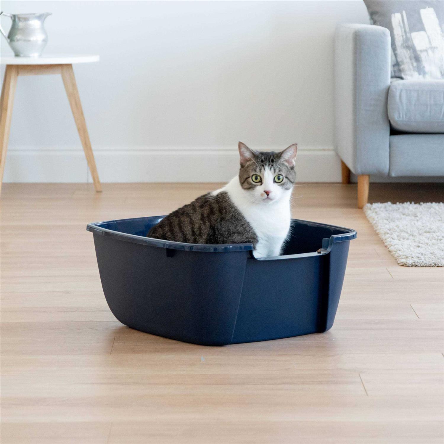 IRIS Litter Box with Scoop - Nail Gallerys