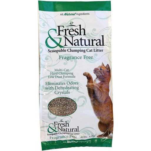 Fresh & Natural Fragrance Scoopable Clay Cat Litter - Nail Gallerys