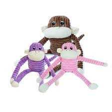 ZippyPaws Spencer The Crinkle Monkey Dog Toy - Nail Gallerys