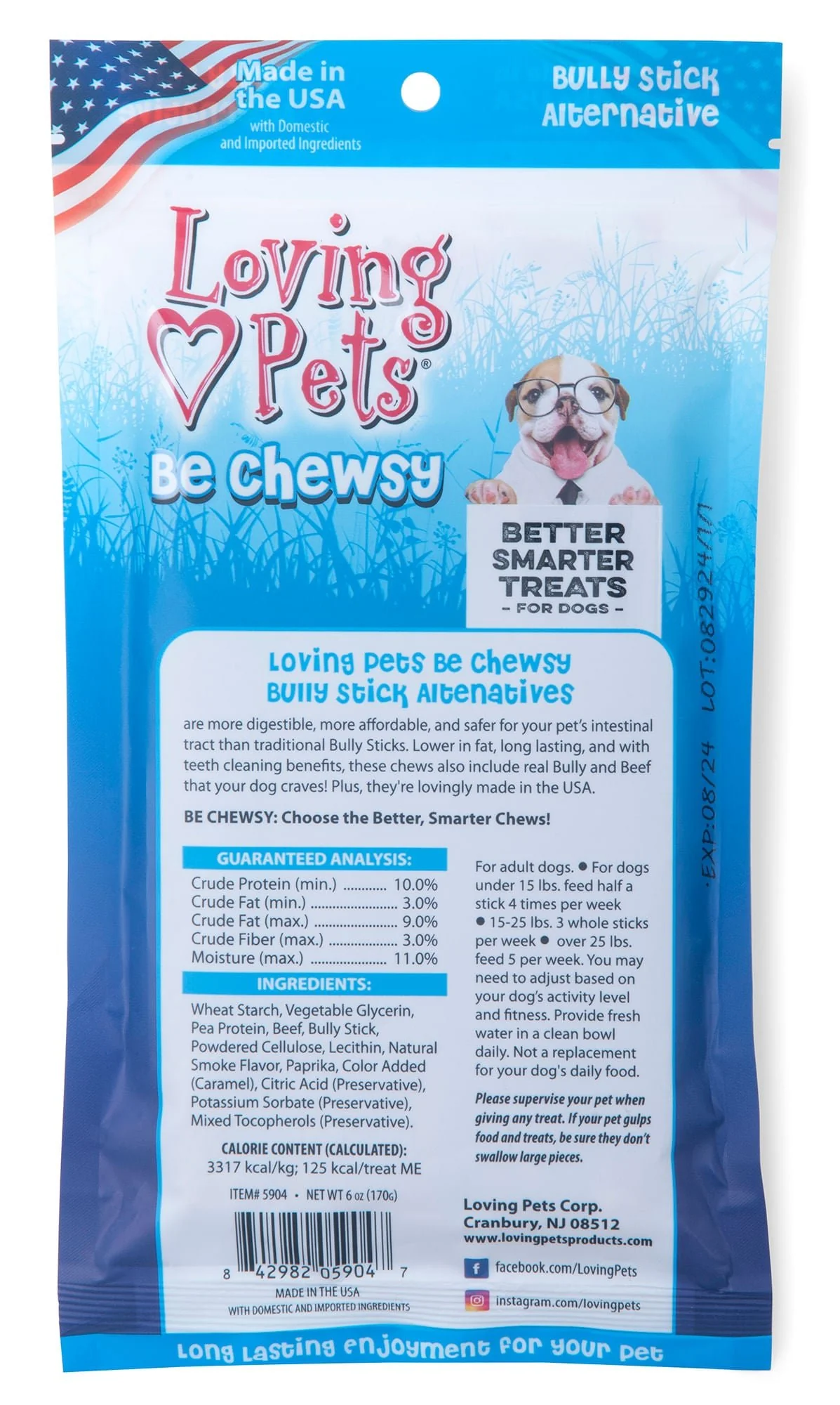 Loving Pets Be Chewsy, Bully Stick Alternative - Nail Gallerys