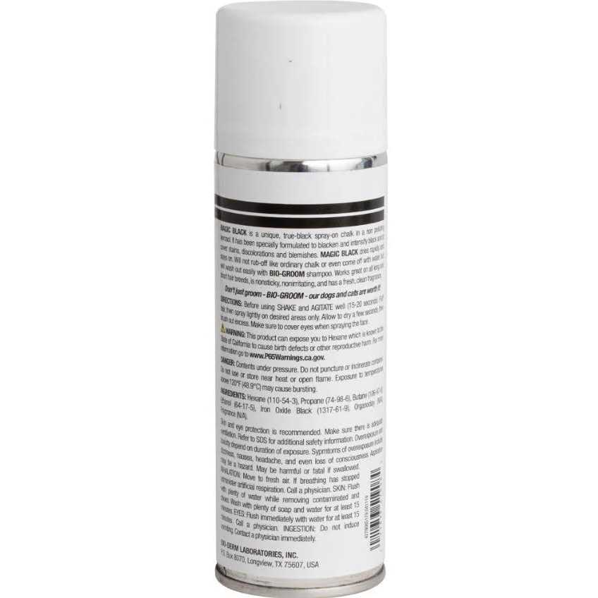 Bio Groom Magic Black Color Enhancing Dry Shampoo - Nail Gallerys